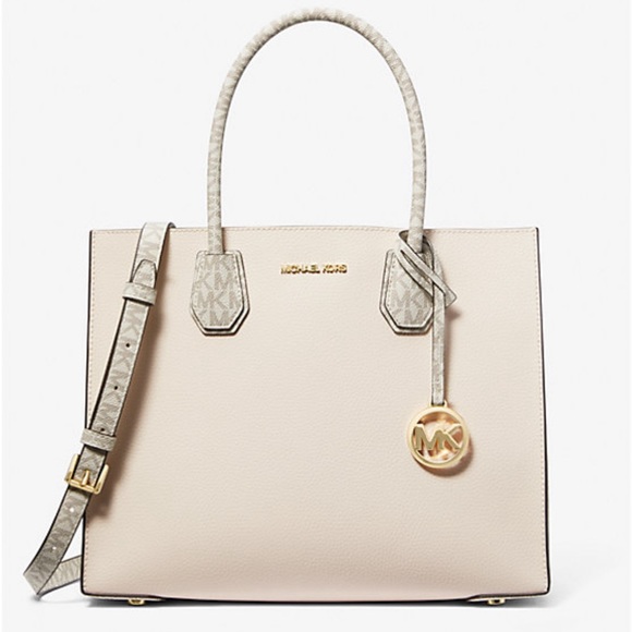 Michael Kors Large Leather Mercer Tote bag - Picture 3 of 3